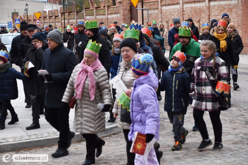 Barwny Orszak Trzech Króli przemaszerował ulicami Chełmna
