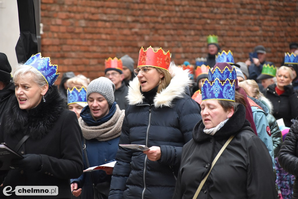 Barwny Orszak Trzech Króli przemaszerował ulicami Chełmna