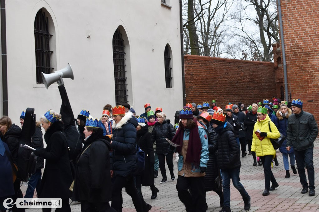 Barwny Orszak Trzech Króli przemaszerował ulicami Chełmna