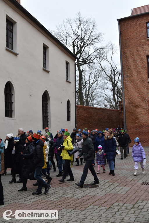 Barwny Orszak Trzech Króli przemaszerował ulicami Chełmna