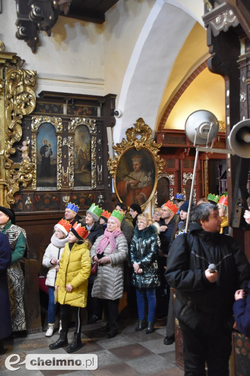 Barwny Orszak Trzech Króli przemaszerował ulicami Chełmna