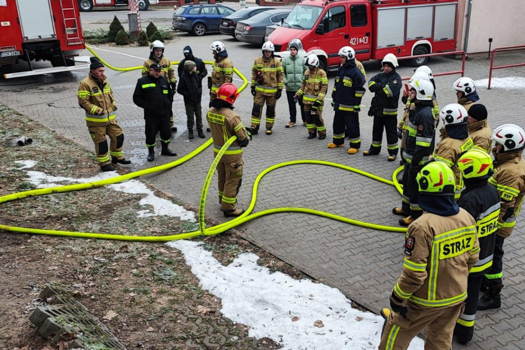 Szkolenie z zakresu gaszenia pożarów wewnętrznych