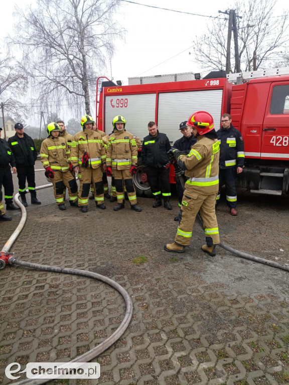 Szkolenie z zakresu gaszenia pożarów wewnętrznych