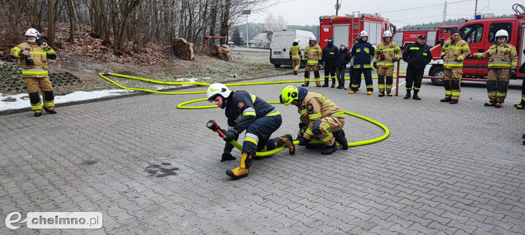 Szkolenie z zakresu gaszenia pożarów wewnętrznych