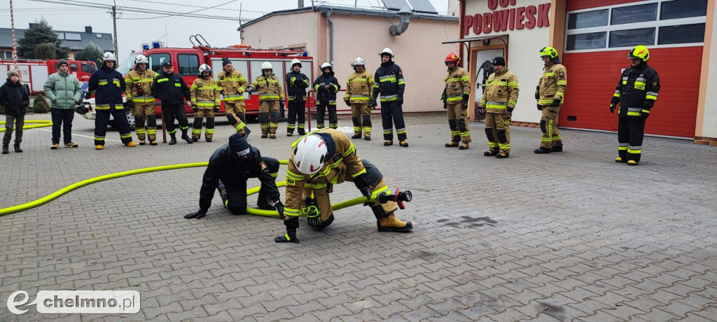 Szkolenie z zakresu gaszenia pożarów wewnętrznych