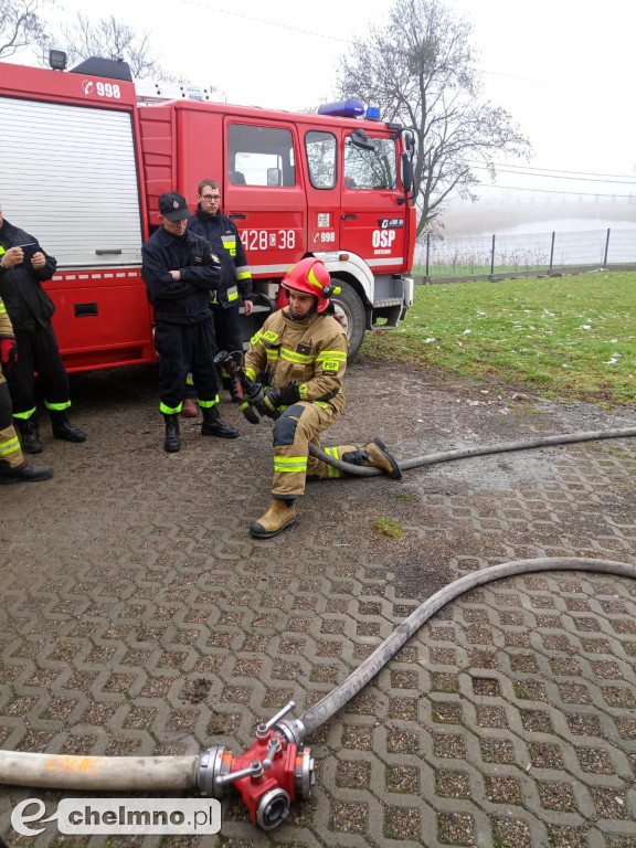 Szkolenie z zakresu gaszenia pożarów wewnętrznych