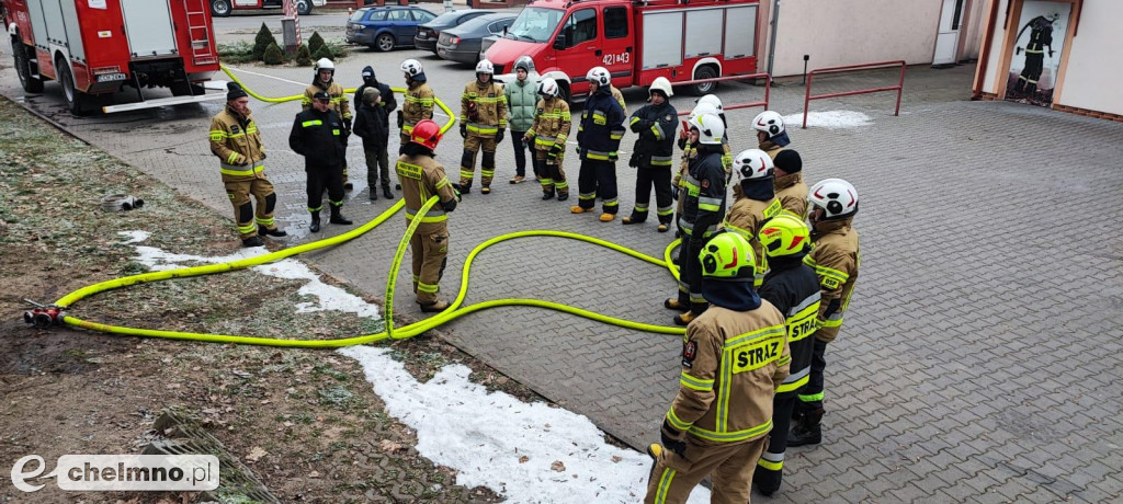 Szkolenie z zakresu gaszenia pożarów wewnętrznych