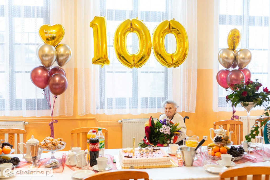 Moc życzeń i gratulacje. Setne urodziny pani Zofii z Chełmna