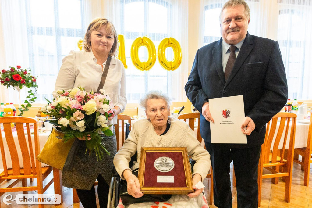 Moc życzeń i gratulacje. Setne urodziny pani Zofii z Chełmna