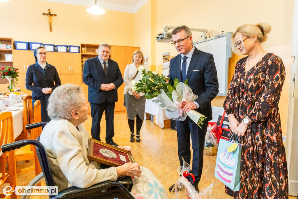Moc życzeń i gratulacje. Setne urodziny pani Zofii z Chełmna