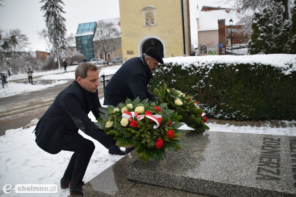 Delegacje uczciły 103. rocznicę powrotu Chełmna do Wolnej Polski