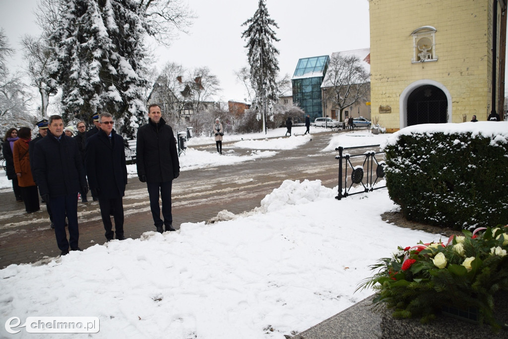 Delegacje uczciły 103. rocznicę powrotu Chełmna do Wolnej Polski