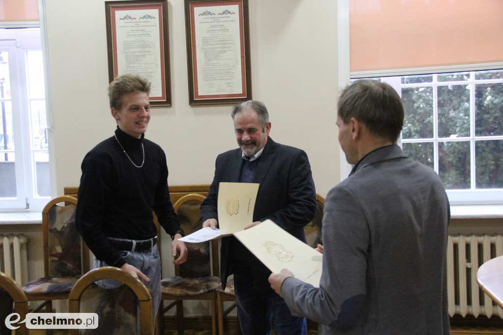 Stypendia sportowe w Chełmnie na 2023 rok przyznane