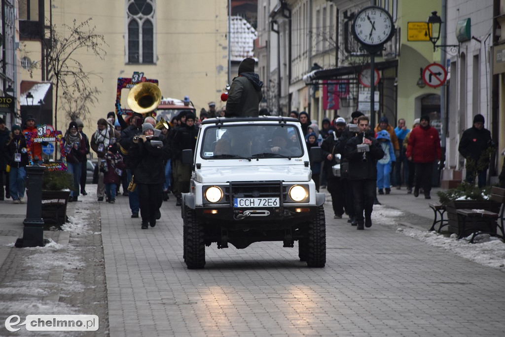 Głośna i barwna Parada WOŚP w Chełmnie. Tak to się zaczęło!