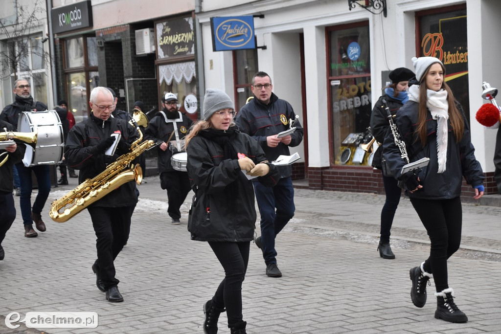 Głośna i barwna Parada WOŚP w Chełmnie. Tak to się zaczęło!