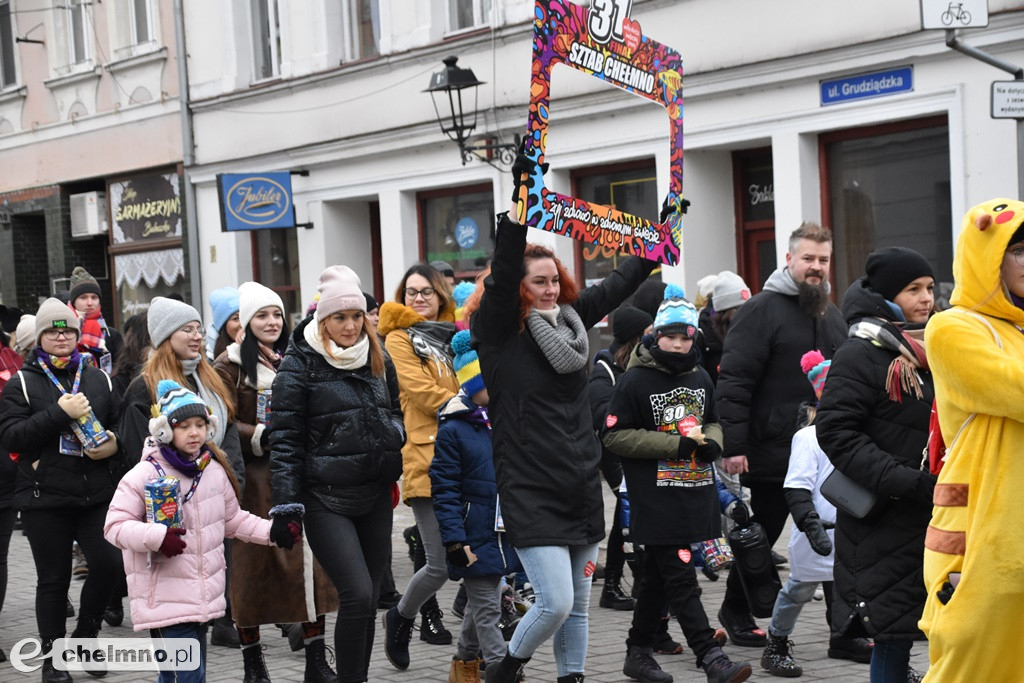 Głośna i barwna Parada WOŚP w Chełmnie. Tak to się zaczęło!