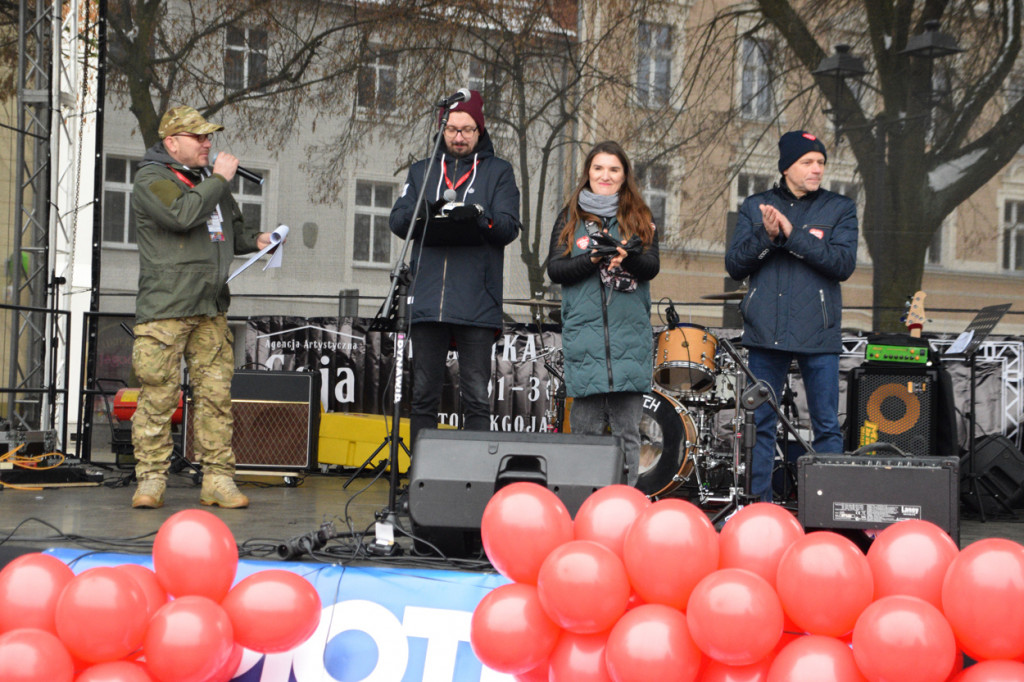 Tak było na oficjalnym rozpoczęciu WOŚP w Chełmnie