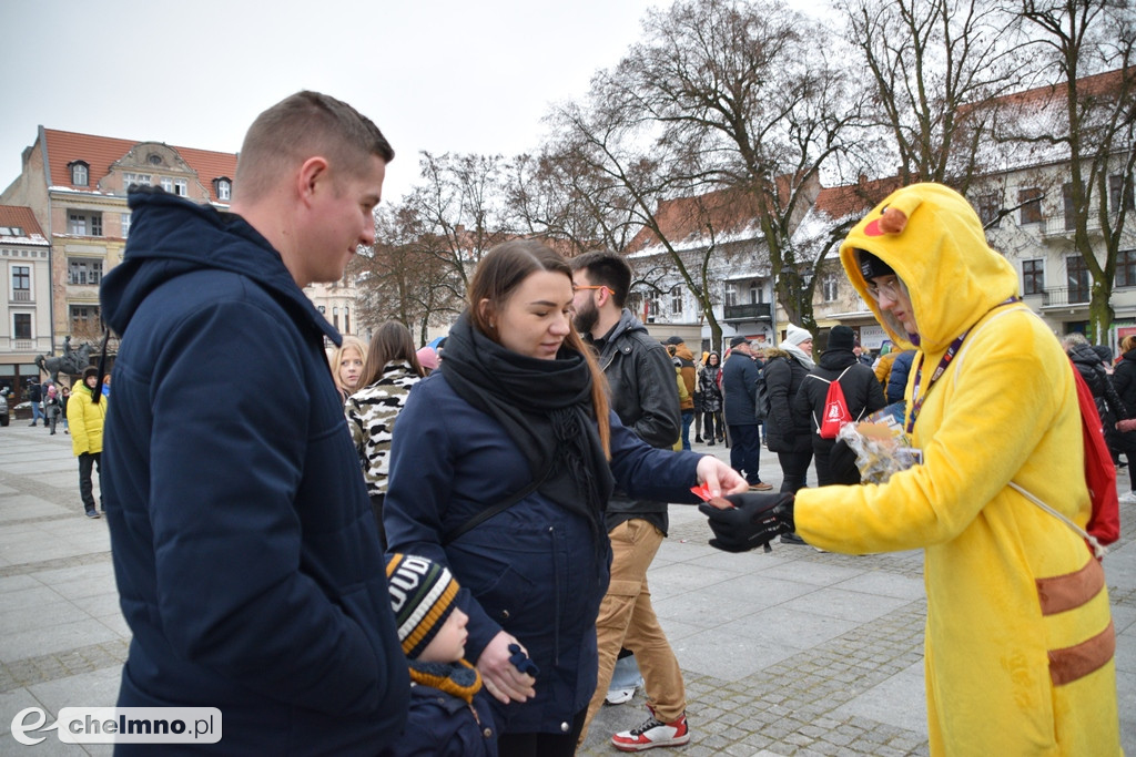 Tak było na oficjalnym rozpoczęciu WOŚP w Chełmnie