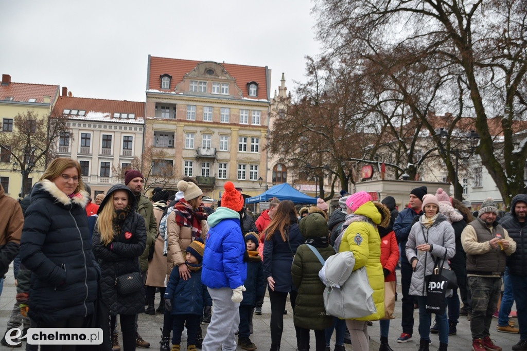 Tak było na oficjalnym rozpoczęciu WOŚP w Chełmnie