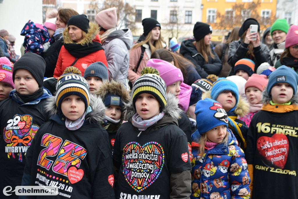 Tak było na oficjalnym rozpoczęciu WOŚP w Chełmnie