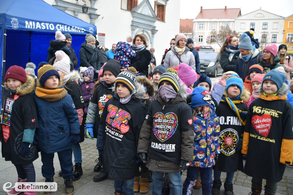 Tak było na oficjalnym rozpoczęciu WOŚP w Chełmnie