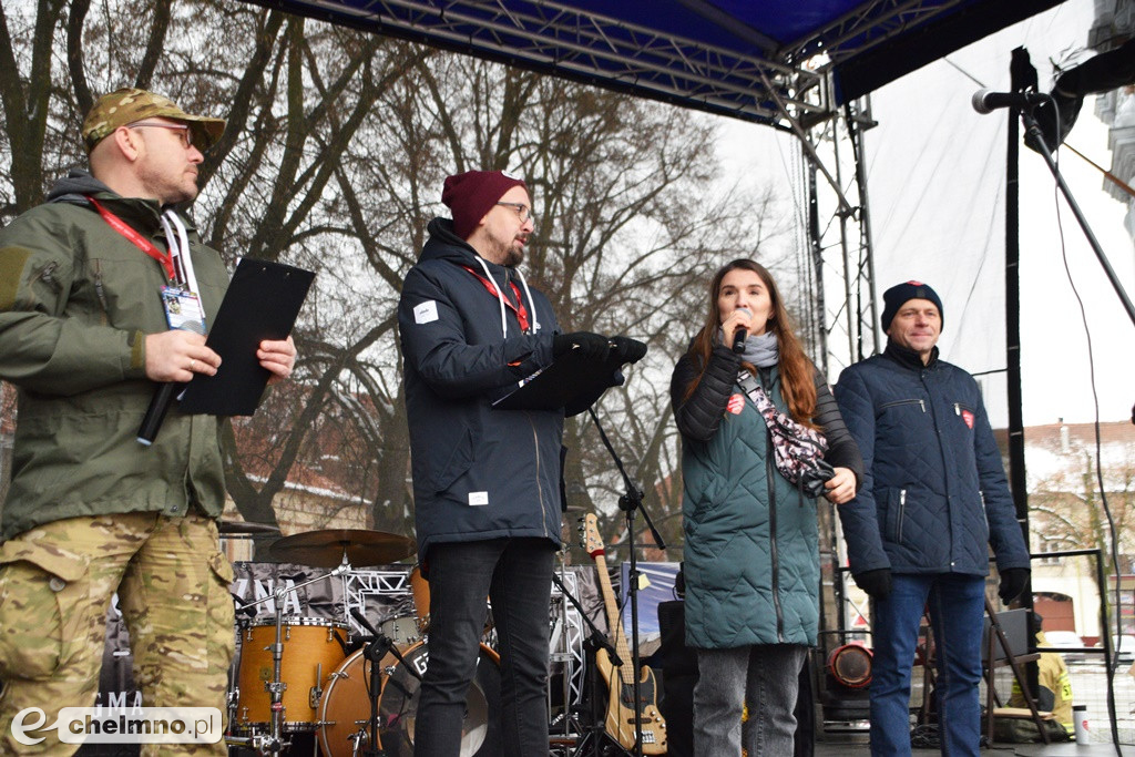 Tak było na oficjalnym rozpoczęciu WOŚP w Chełmnie