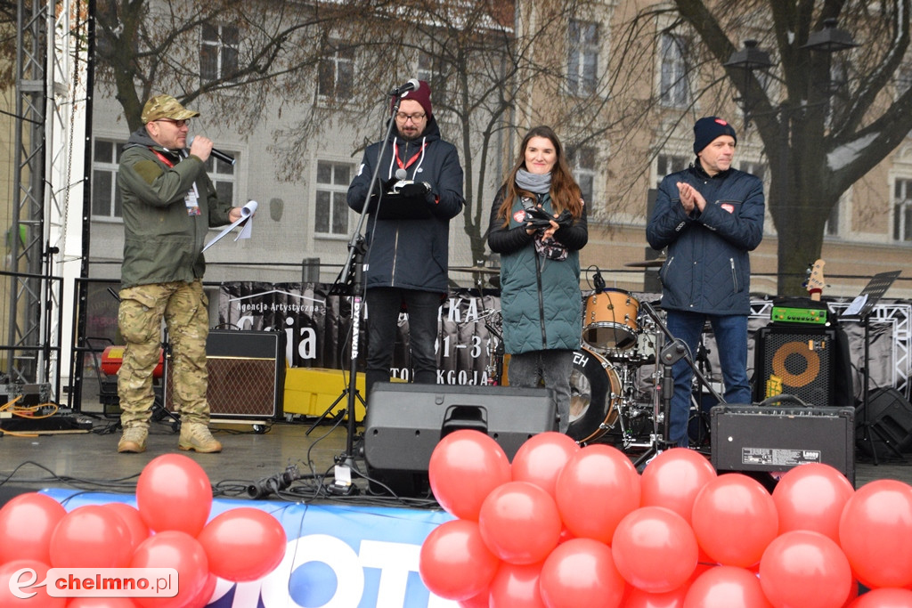 Tak było na oficjalnym rozpoczęciu WOŚP w Chełmnie