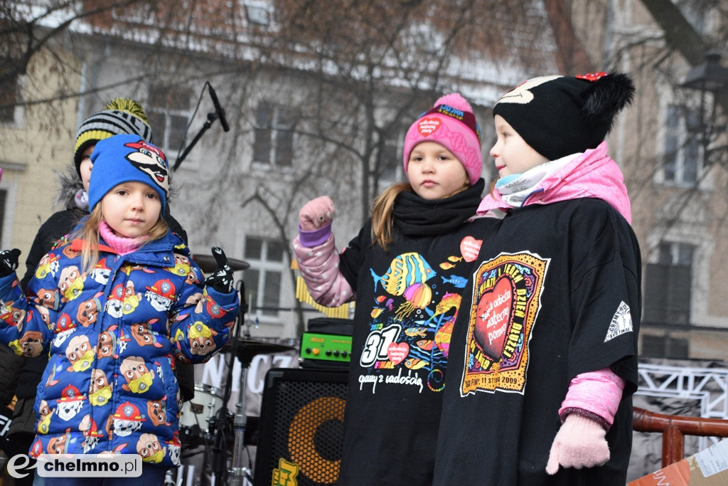 Tak było na oficjalnym rozpoczęciu WOŚP w Chełmnie