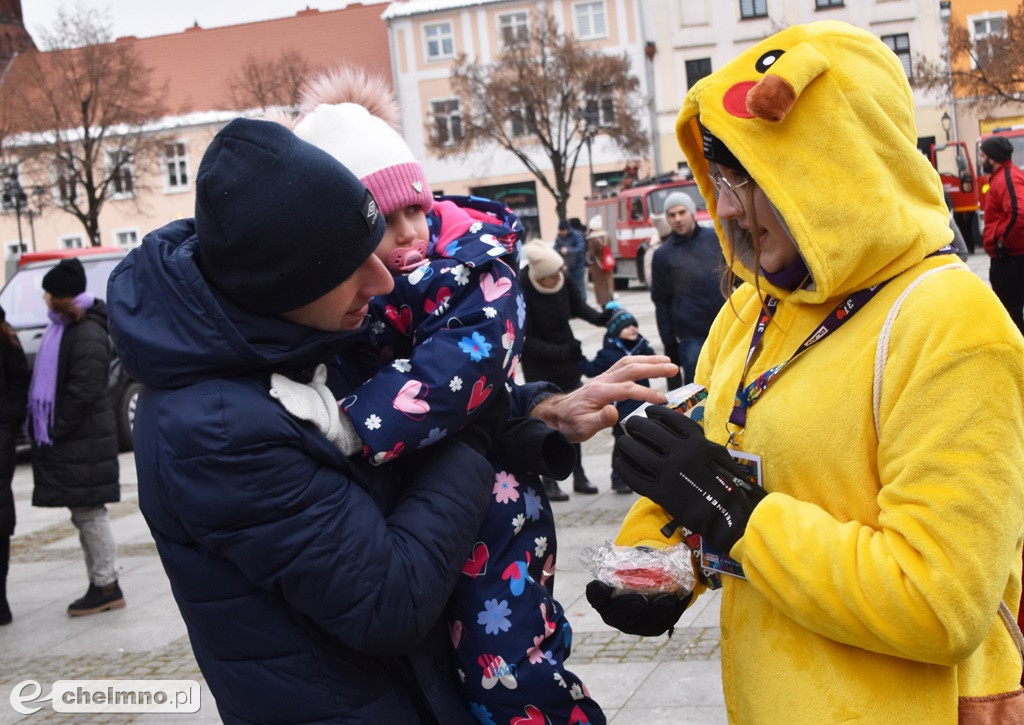 Tak było na oficjalnym rozpoczęciu WOŚP w Chełmnie