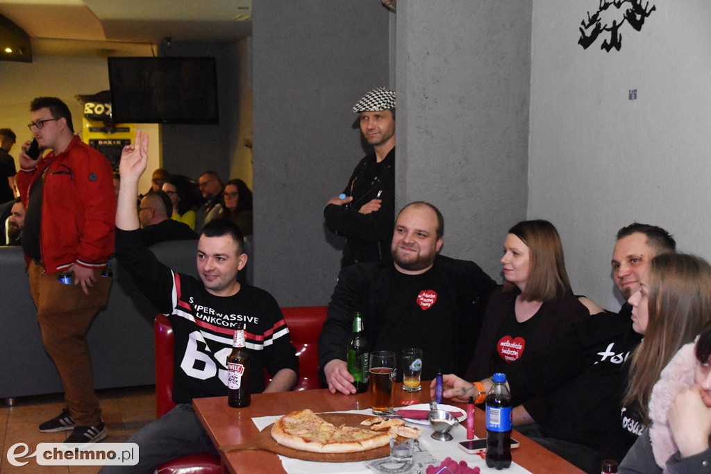 Sporo kasy zebrano dla WOŚP w chełmińskiej Kręgielni