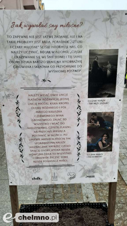 Walentynkowa wystawa na ul. Grudziądzkiej