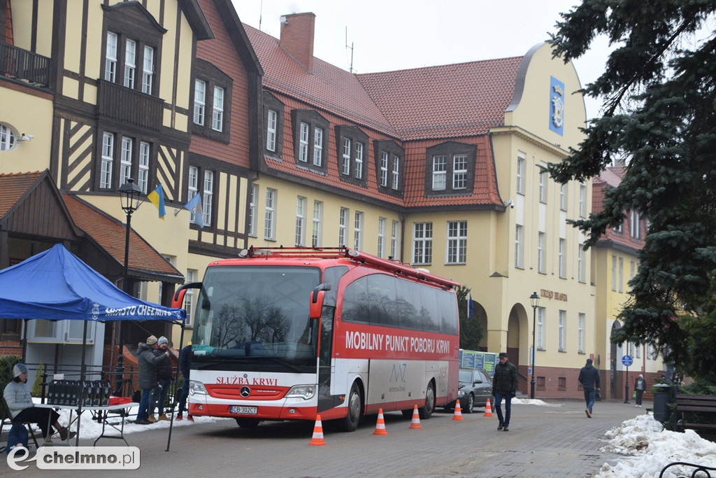 Oddaj krew potrzebującym - Walentynkowa akcja w Chełmnie