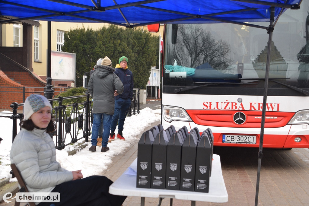 Oddaj krew potrzebującym - Walentynkowa akcja w Chełmnie