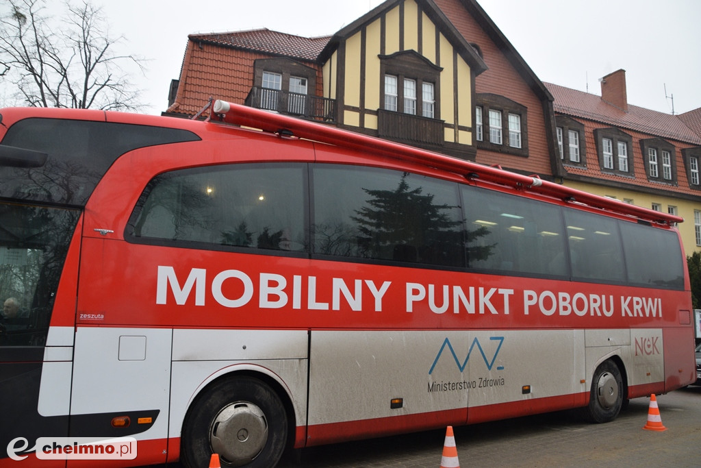 Oddaj krew potrzebującym - Walentynkowa akcja w Chełmnie