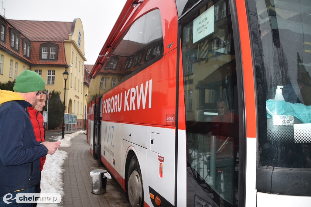 Oddaj krew potrzebującym - Walentynkowa akcja w Chełmnie