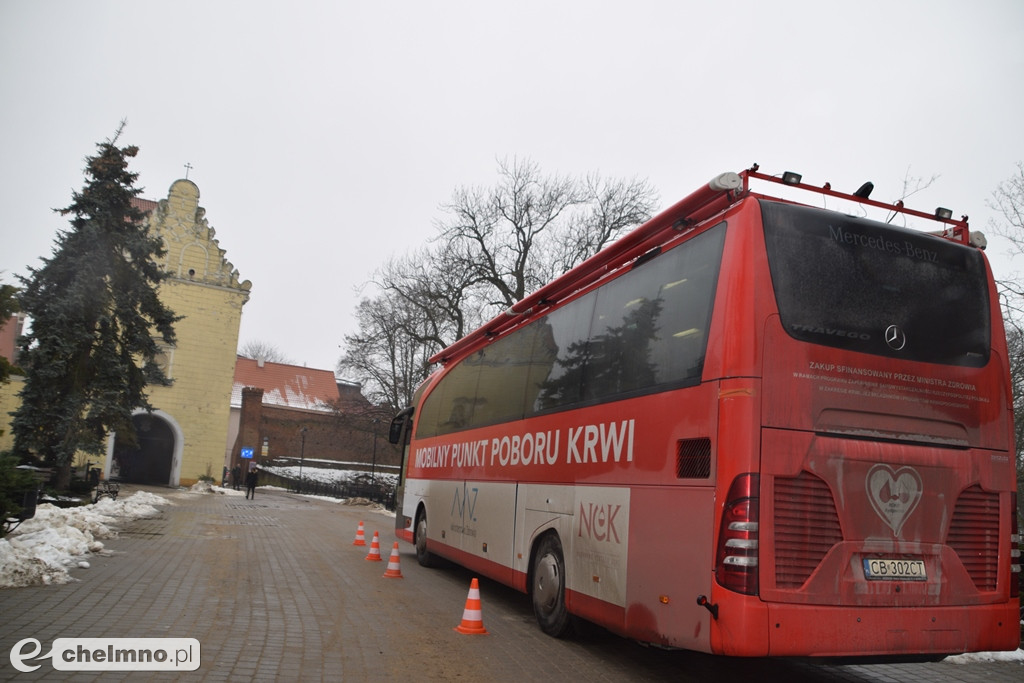 Oddaj krew potrzebującym - Walentynkowa akcja w Chełmnie
