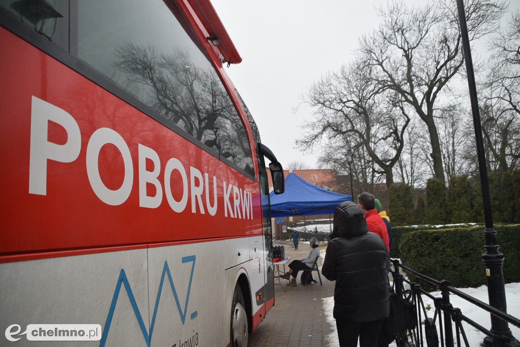 Oddaj krew potrzebującym - Walentynkowa akcja w Chełmnie