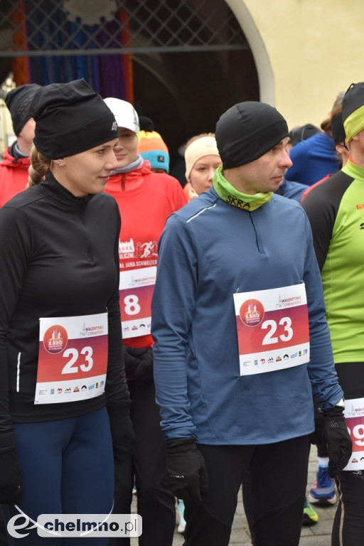 Oni wzięli udział w 8. Biegu Zakochanych w Chełmnie