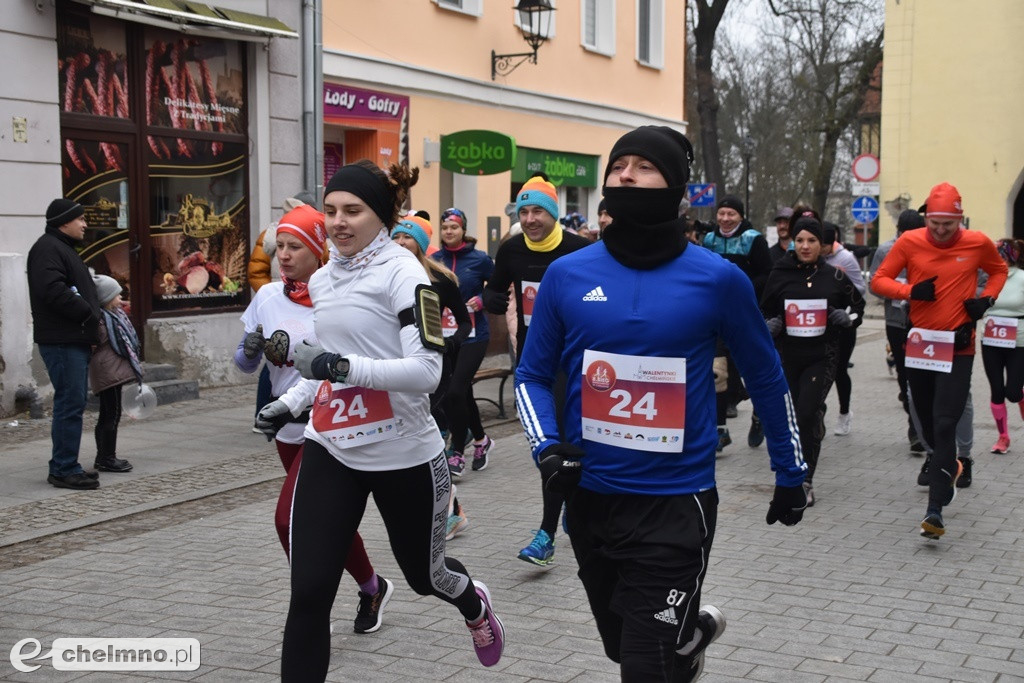 Oni wzięli udział w 8. Biegu Zakochanych w Chełmnie