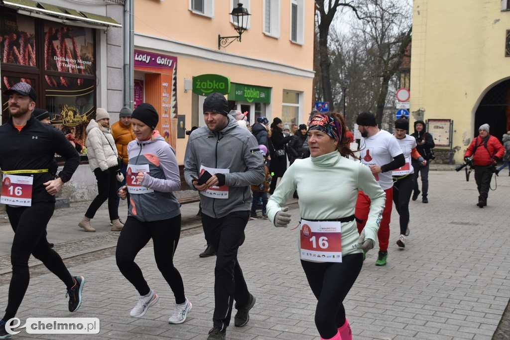 Oni wzięli udział w 8. Biegu Zakochanych w Chełmnie