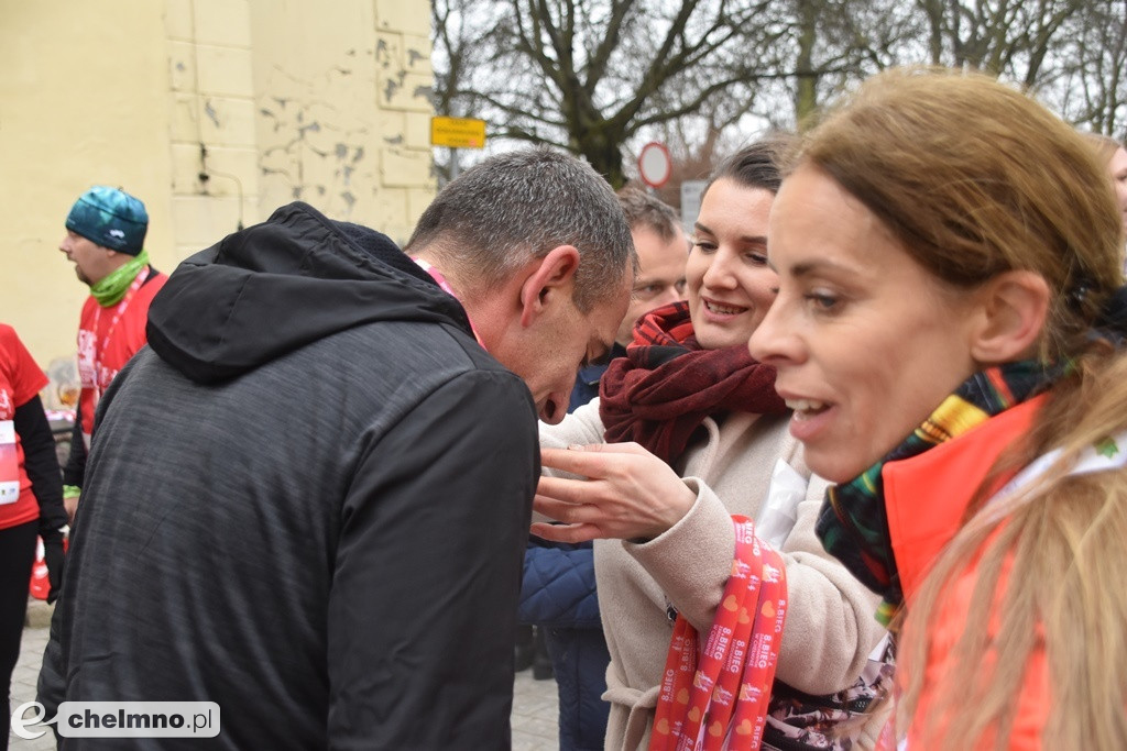 Oni wzięli udział w 8. Biegu Zakochanych w Chełmnie