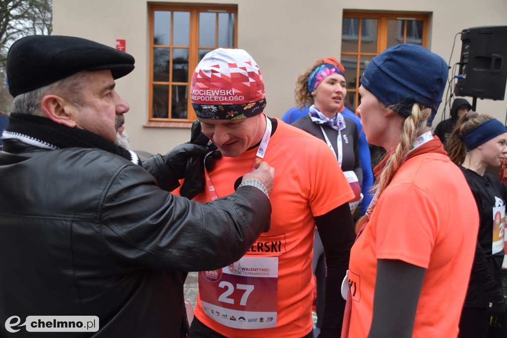 Oni wzięli udział w 8. Biegu Zakochanych w Chełmnie