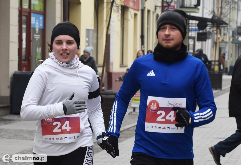 Oni wzięli udział w 8. Biegu Zakochanych w Chełmnie