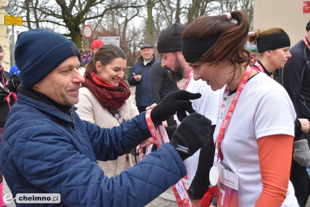 Oni wzięli udział w 8. Biegu Zakochanych w Chełmnie