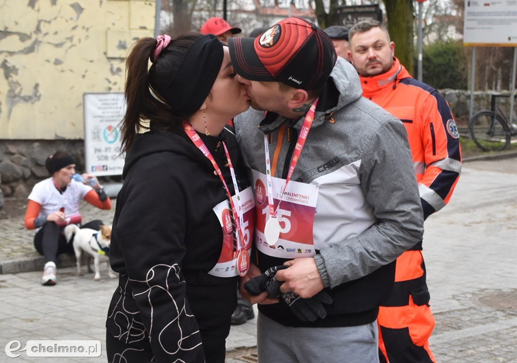 Oni wzięli udział w 8. Biegu Zakochanych w Chełmnie