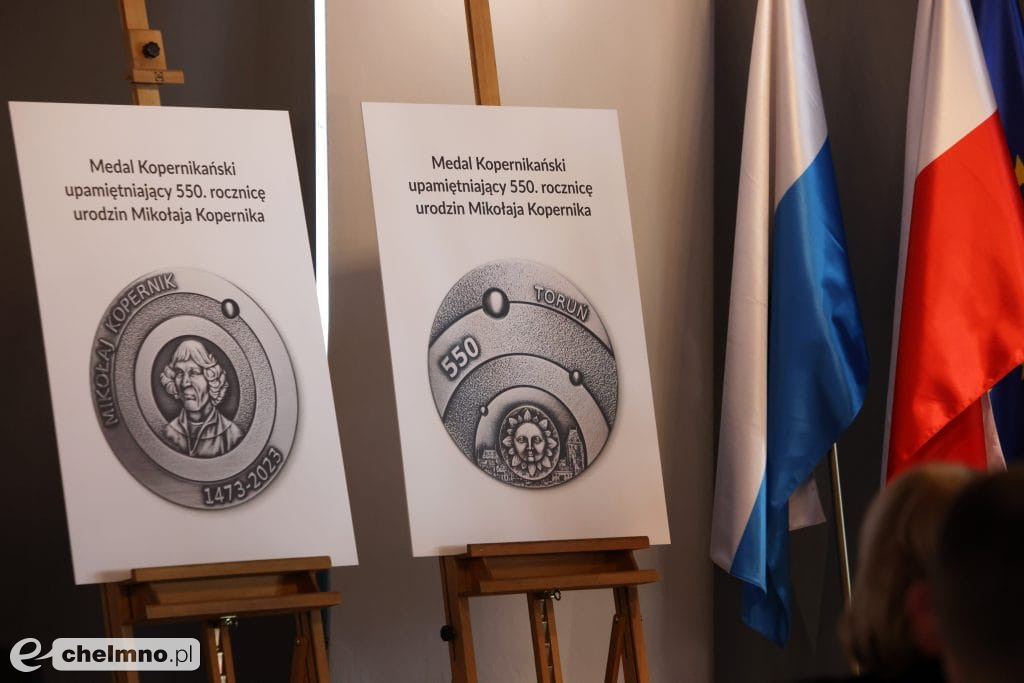 Z okazji urodzin Mikołaja Kopernika Chełmno z medalem