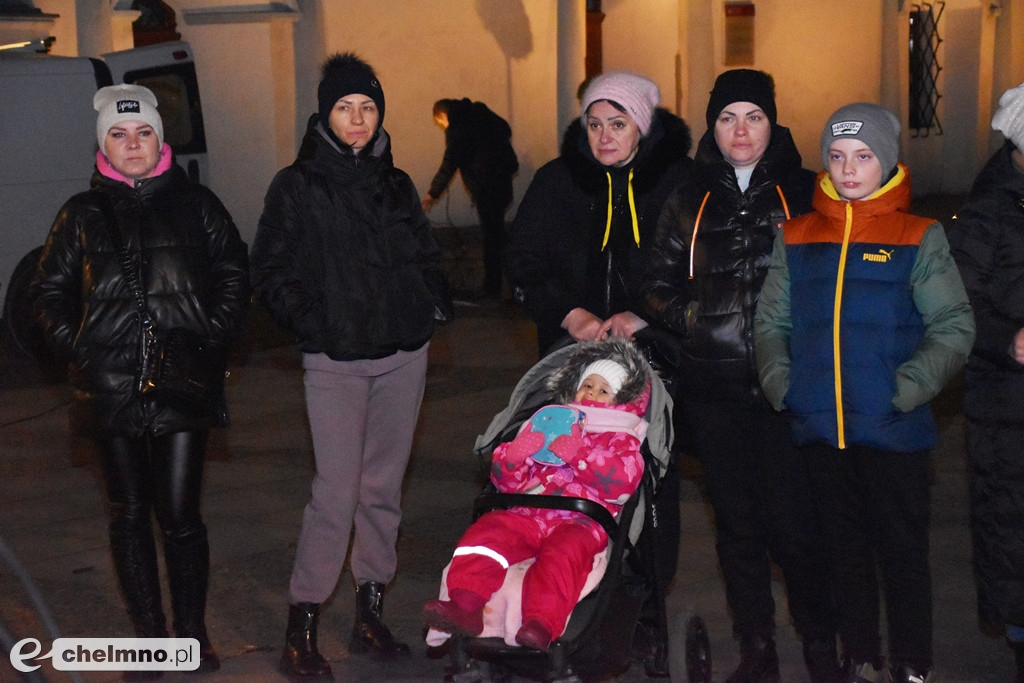 Spotkanie w pierwszą rocznicę wybuchu wojny na Ukrainie