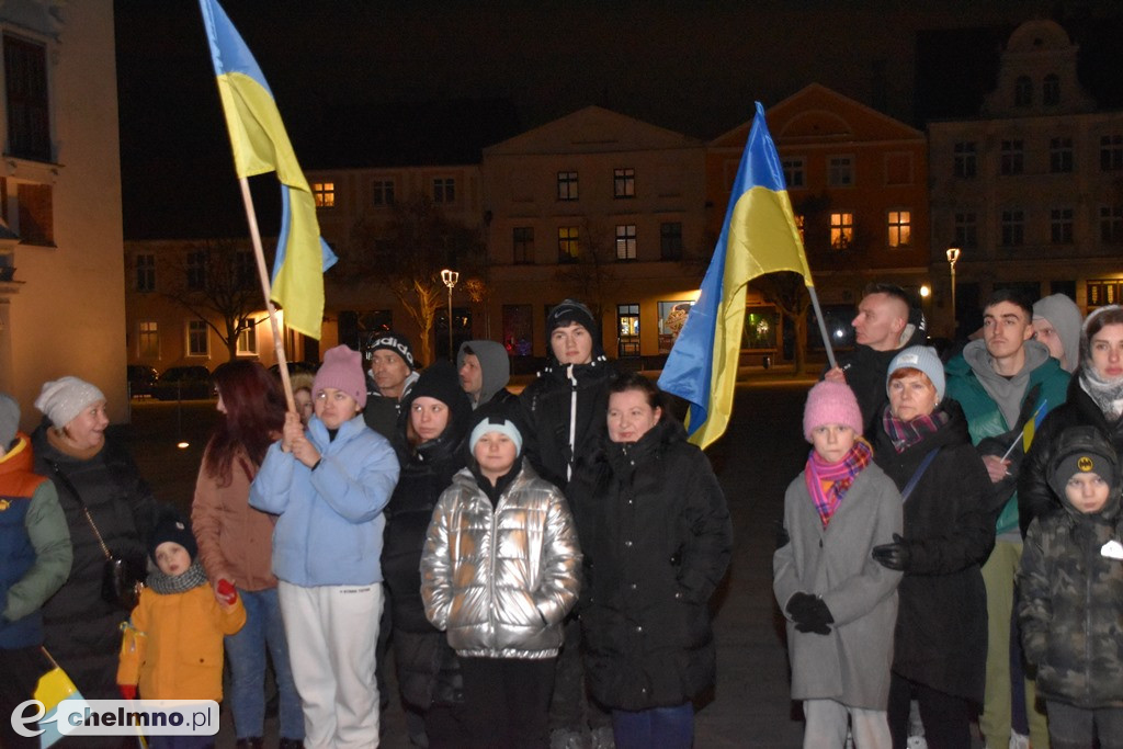 Spotkanie w pierwszą rocznicę wybuchu wojny na Ukrainie