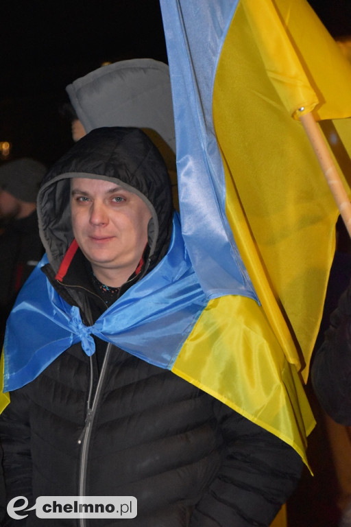 Spotkanie w pierwszą rocznicę wybuchu wojny na Ukrainie