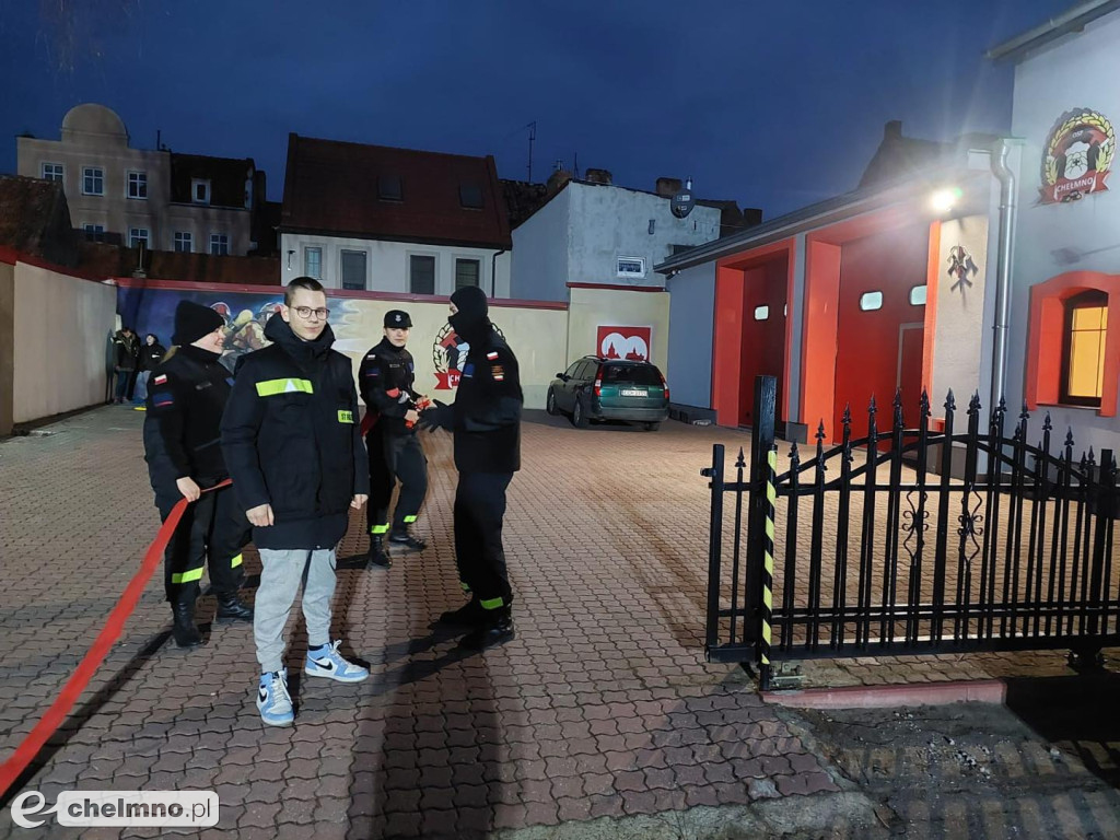 Zbiórka Młodzieżowej Drużyny Pożarniczej